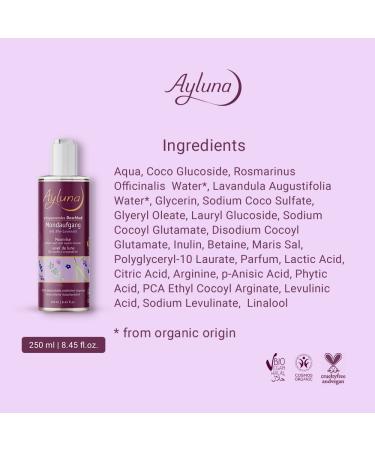 Moonrise Relaxing Shower Gel with Organic Lavender - 250ml | Soothing Natural Skincare for All Skin Types | International Shipping Available - Buy Online on GoSupps.com