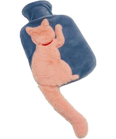 Buy MAIES DURABLE HATEBACHE 1000ml Plush Portable Heating Bag Cute Animal Design Hot Water Bottle for Women | Winter Comfort & Warmth - Buy Online on GoSupps.com