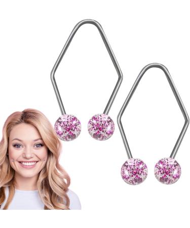 Facial Dimple Trainer - Natural Dimples Devices Stainless Steel Dimple Tool | Skin Care Kits Facial Trainer Facial Care and Exerciser Portable Dimples Devices for Charming Smile 35.5x0.8cm Purple - Buy Online on GoSupps.com
