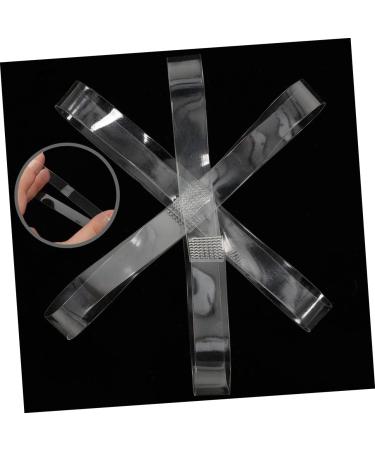 FOMIYES 8 Pairs Invisible Transparent Ankle Strap - Clear Heels & Elastic Shoe Strap for Women | Replaceable TPU Glossy Bands - Buy Online on GoSupps.com