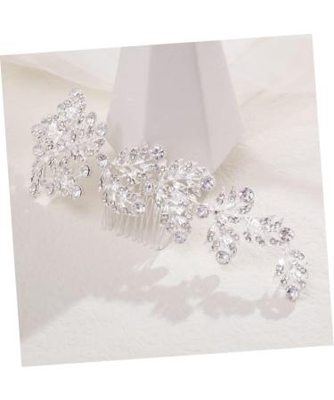 TOVINANNA Bridal Headwear Tiara Rhinestones Wedding Hair Accessories Bride Hair Side Comb Rhinestone Hair Accessories Crystal Hair Accessories Alloy Dinner Party The Flowers Hair up - Buy Online on GoSupps.com