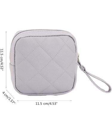 Portable Women's Sanitary Napkin Storage Bag | Travel Makeup & Tampon Organizer - Black - Buy Online on GoSupps.com