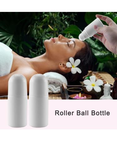 Enenes Plastic Roller Bottles 8Pcs Deodorant Bottles 50ML White Empty Refillable Roll On Bottles for DIY Antiperspirant Bottle Container Plastic Roller Bottles 8PCS - Buy Online on GoSupps.com