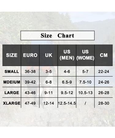 MEIKAN 100% Waterproof Unisex Hiking Socks - Digital Print, Breathable, Trekking & Wading - 1 Pair, Medium, Multicolored - Buy Online on GoSupps.com