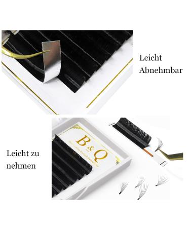 Buy Easy Fan Lashes - Volume Technology D Curl 8-15mm Mix (1 Tray) | International Shipping - Buy Online on GoSupps.com