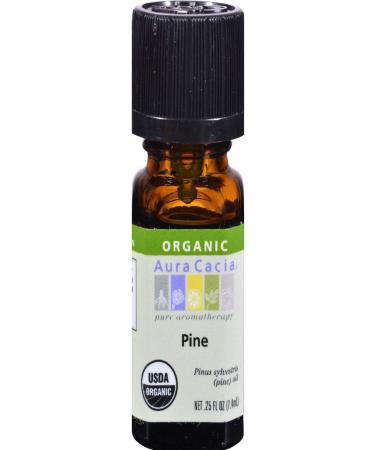 Aura Cacia Organic Pine Essential Oil 7.3 g