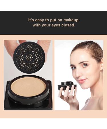 Gidenfly Foundation Mushroom Head - Natural Concealer BB Cream | Moisturizing Air Cushion Makeup Base for Flawless Skin - Buy Online on GoSupps.com