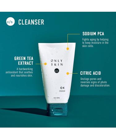 Men's Premium Skin Care Kit - 5-Piece Set with Face Cleanser, Face Scrub, Eye Serum, Day & Night Moisturizer - Gift Set for Men - Buy Online on GoSupps.com