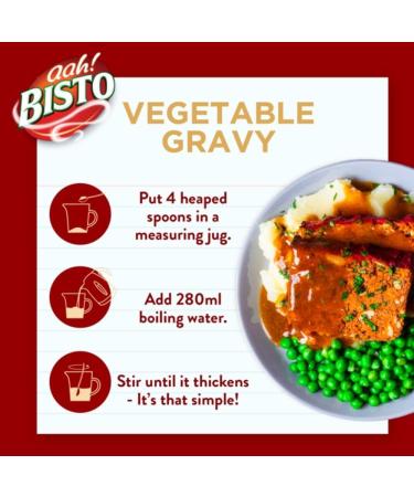  Bisto Bisto Vegetable Gravy Granules 190g - Buy Online on GoSupps.com