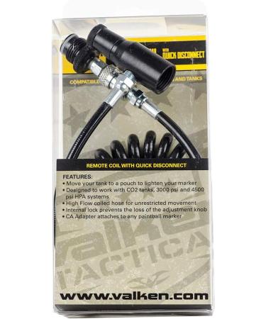Valken Paintball Remote Coil with Quick Disconnect - Buy Online on GoSupps.com