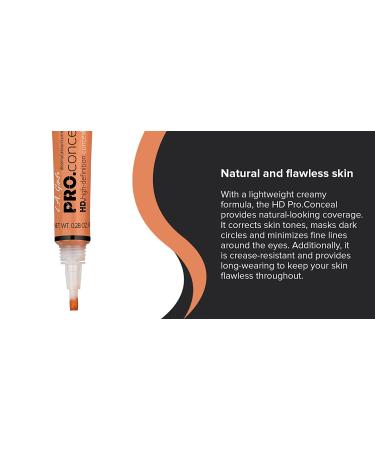 L.A. Girl Pro HD Concealer GC990 Orange Corrector - 1oz (Pack of 1) - Buy Online on GoSupps.com