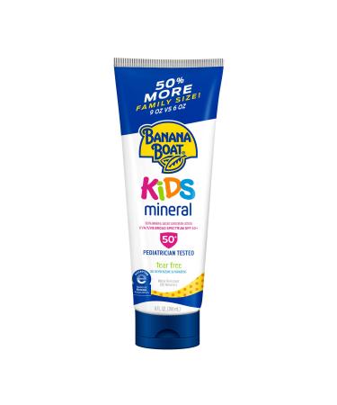 Banana Boat Kids Mineral Based Sunscreen Lotion SPF 50+ 9 fl oz (270 ml)