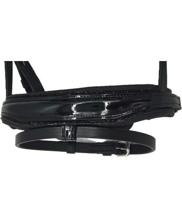 Tyssons Breeches Black Sis Leather Bridle for Mini Shetty & Falabella - Ergonomic Design for Mini Ponies - Buy Online on GoSupps.com