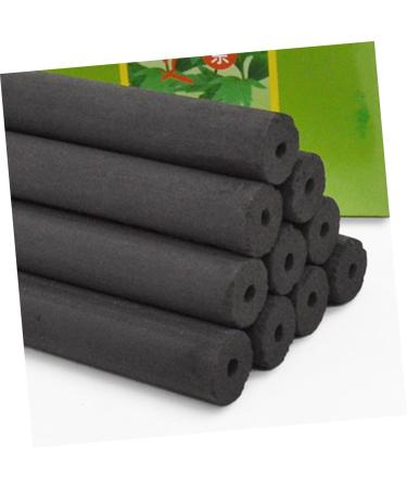 Lurrose 30-Pack Smoke-Free Moxibus Pods & Moxa Roll Burner - Black Moxibustion Sticks for Massage Therapy - Buy Online on GoSupps.com