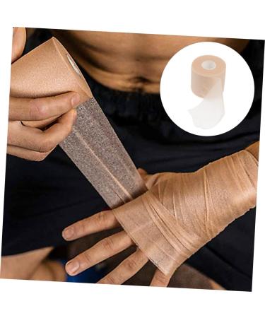 Hemoton 4 Rolls Sports Bandage Exercise Handles Soccer Tape Football Wristbands Pre Wrap - Skin Color - 6.5x6.5x6cm - Foam Underwrap Tape for Hair & Athletic Use - Fitness Skin Film - Buy Online on GoSupps.com