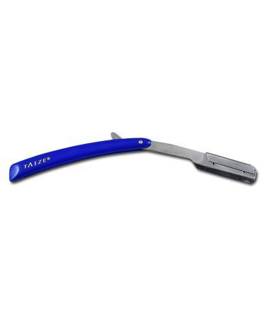 TAIZE Straight Edge Razor | Professional Barber Tool | Japanese Stainless Steel | Blue - 5" | International Shipping Available - Buy Online on GoSupps.com