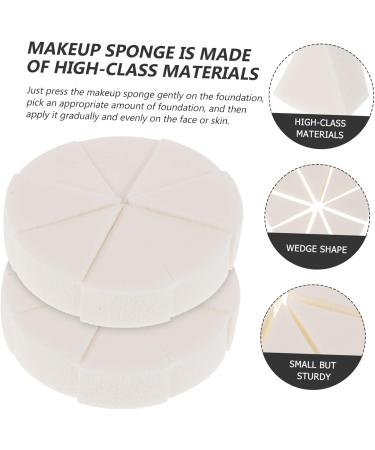 FRCOLOR 8 Sets Triangular Sponge Puff Body Sponge Eye Patches for Adults Makeup Puff Women Cosmetic Supply Face Powder Puff Makeup Sponge Puff White Emulsion Girl Wet and Dry - Buy Online on GoSupps.com
