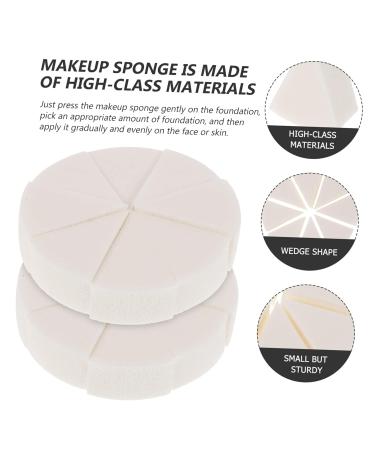 Mipcase 8 Sets Triangular Sponge Puff Under Eye Patches - Wedge Makeup Sponges for Mineral Foundation Cosmetics & Facial Care | Miss The Face - Buy Online on GoSupps.com