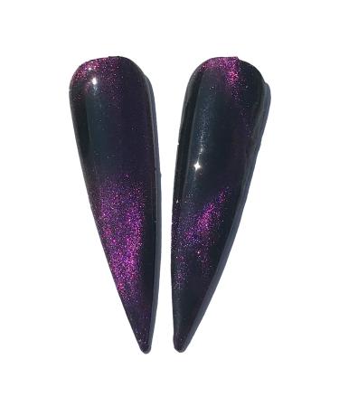 5D Magic Cat Eye Magnetic Gel Violet Purple Nail Gel Nail Art Color Gel 5ml (Pack of 1)
