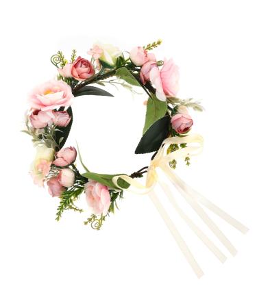 Yardenfun Fabric Flower Hair Accessories Flower Headdress Women Headdress Creative Hair Band Hair Bands Wedding Hair Accessories Wedding Headband Hair Headbands Women Bride Headbands