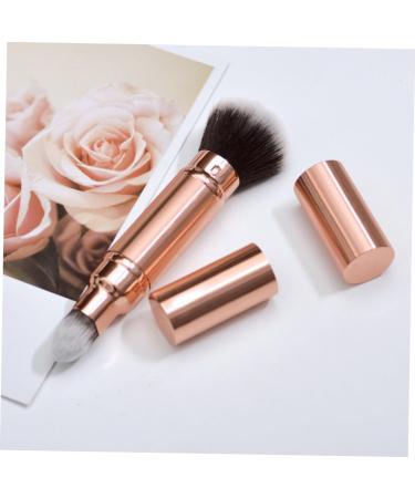 Beavorty Double-ended Makeup Brush Cosmetic Powder Brush Concealer Brush Makeup Blending Brush Makeup Sponge Powder Blush Brush Women Makeup Tool Rose Gold Travel Artificial Fiber Paint - Buy Online on GoSupps.com