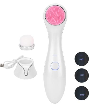 Qukaim Waterproof Face Cleaner Brush Electric Silicone Facial Cleansing Brush Rechargeable Waterproof Face Cleaner Pore Cleaning Brush - Buy Online on GoSupps.com