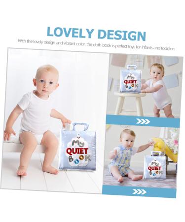 Upkoch Functional Search Book Toy for Toddlers - Interactive Baby Books for Newborns & Calm Fabric Toys - Buy Online on GoSupps.com