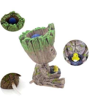 Aquarium Air Base & Groot Resin Ornaments | Air Stones & Decorative Aquarium Decor for Stunning Aquariums | International Shipping Available - Buy Online on GoSupps.com