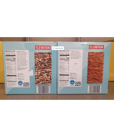 Buy Elevation Functional Protein Bar - Cookies Cream & Caramel Chocolate Nut (2 Boxes) | Best International Shipping - Buy Online on GoSupps.com