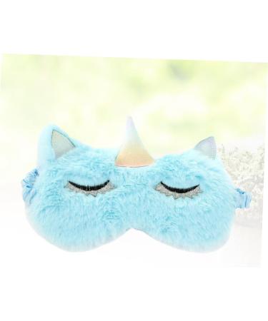 NOLITOY Night Blindfold Sleep Mask | Comfortable Eye Cover for Better Sleep | Blue | International Shipping Available - Buy Online on GoSupps.com