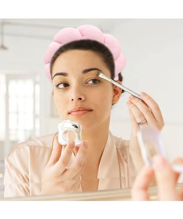 2Pack Women's Spa Headband for Skincare & Makeup - Pink+Blue - Buy Online on GoSupps.com