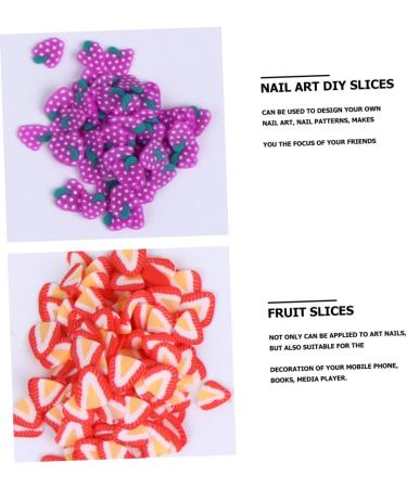 minkissy 4800 Pcs 12 Fruit Sliced nail Art Accessories DIY Manicure Decals Floral Decor Fruit Slices for Nail Fruit Slices for Manicure Nail Accessories Nail Decals Flowers Applique - Buy Online on GoSupps.com