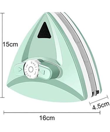 Window Scrubber Window Glass Cleaner Wiper Thick Window Glass Cleaner Wiper Double-Sided Surface Brushes Cleaning Magnetic Glass Cleaning Brush (Size:5-25Mm/5-35Mm) Green - Buy Online on GoSupps.com