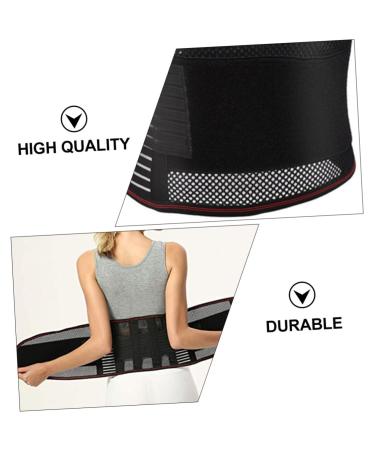 FRCOLOR Waist Support Back Brace for Men & Women | Lumbar Support Girdle for Hip Workout & Hernia Relief | Fitness Band & Lower Tummy Control - Buy Online on GoSupps.com