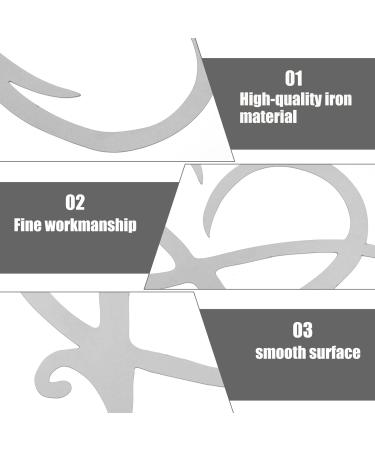 Yardenfun 2 Pcs Wrought Iron Heart Pendant Vintage Signs Love Sign Wall Art Wedding Sign Hollow Pendant Silver - Buy Online on GoSupps.com