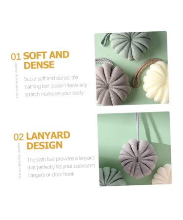 Beaupretty 3pcs Bath Ball Set - Men s Shower Loofah & Scrubber for Travel | Body Wash & Cleaning Supplies - Buy Online on GoSupps.com