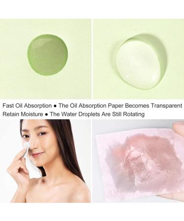 Oil Absorbing Leaves - 500 Natural Oil Control Blotting Papers for Men & Women | Face Blotting Sheets for Oily Skin - Buy Online on GoSupps.com