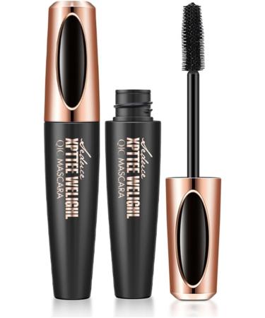 Makeup Volumizing Mascara Waterproof Dense Slender Curly Silicone Brush Head 4D Mascara (Size : B) - Buy Online on GoSupps.com