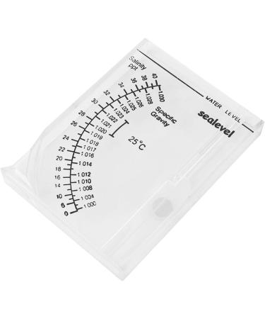 GLOGLOW Accurate Hydrometer Salinity Meter for Aquarium Fish Tank - Seawater Hydrometer for Marine Sea Saltwater - Automatic and Precise - Buy Online on GoSupps.com