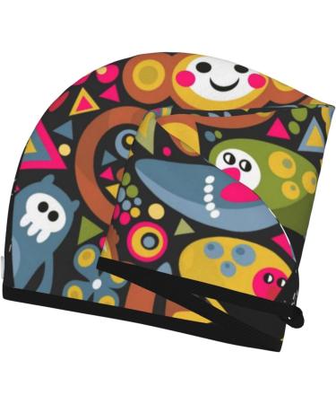 Black Head Microfiber Hair Towel for Women - Super Absorbent Coral Velvet Wrap for Curly & Thick Hair - Buy Online on GoSupps.com