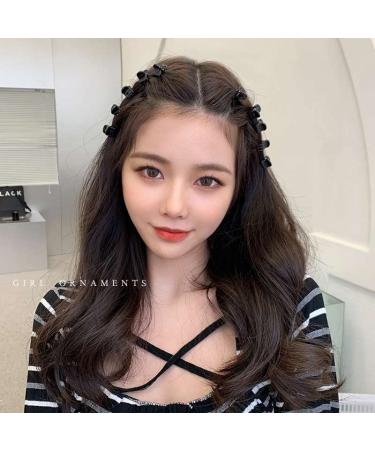 100PCS Mini Black Plastic Hair Clips - Stylish Non Slip Jaw Clips for Girls and Women - Buy Online on GoSupps.com