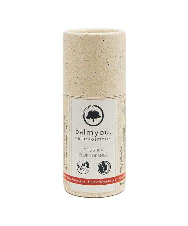 balmyou Deodorant Stick Cedar Orange Grass Paper 50 g