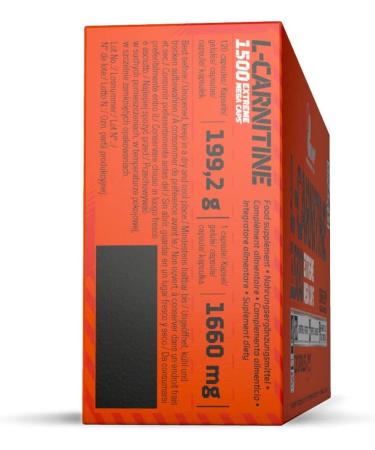 L-CARNITINE 1500mg 120 Capsules | Weight Loss Supplement | Turn Fat Into Energy | Slimming Pills - Buy Online on GoSupps.com