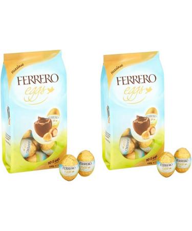 Ferrero Lot de 2 mini sacs d' ufs de P ques Noisette 100 g 2 Id al pour la chasse aux ufs de P ques Cadeau de P ques 2021 - Buy Online on GoSupps.com