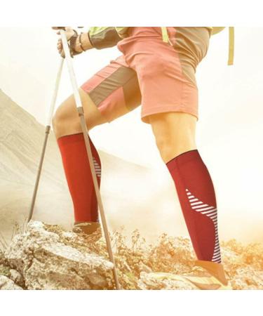 Gemx Calf Compression Sleeve - Breathable Neoprene Fabric - Shin Splints Support - XL - Black - Buy Online on GoSupps.com