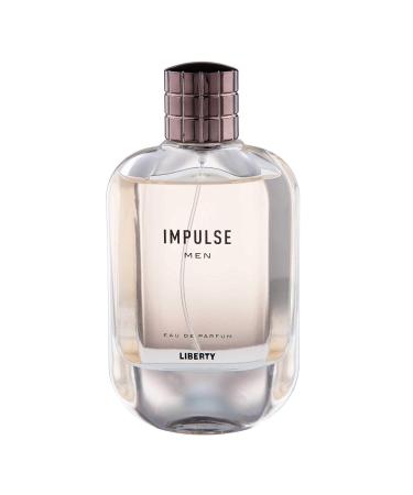 Liberty Men Luxury Impulse Liquid Perfume (100Ml/3.4Oz) Eau De Parfum (Edp) Crafted In France Long Lasting Smell Citrus & Spicy Notes.