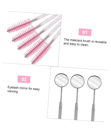 MAGICLULU Eyelash Makeup Tools Kit | Eyelash Glue Lengthening Mascara & Brush | Pink Beauty Tools for Women - Buy Online on GoSupps.com