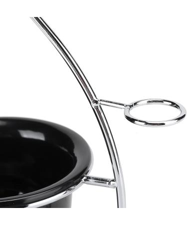 Professional Razor Brush & Shaving Rack Set - Metal Stand Holder with Foaming Soap Shell for Beard Care - Buy Online on GoSupps.com