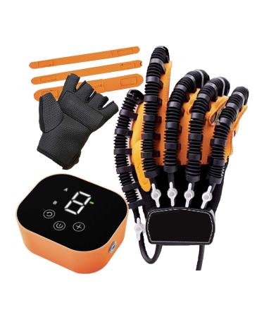 Hand Rehabilitation Robot Gloves Intensity Adjustable Hemiplegia Stroke Arthritis Left & Right Hand Finger Rehabilitation Trainer Relieve Hand Stiffness Chargeable right hand Small