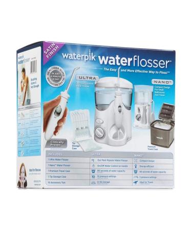 Waterpik Waterflosser Ultra and Waterpik Traveler Flosser